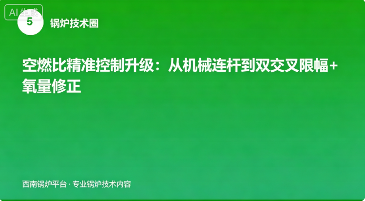 空燃比精准控制升级：从机械连杆到双交叉限幅+氧量修正